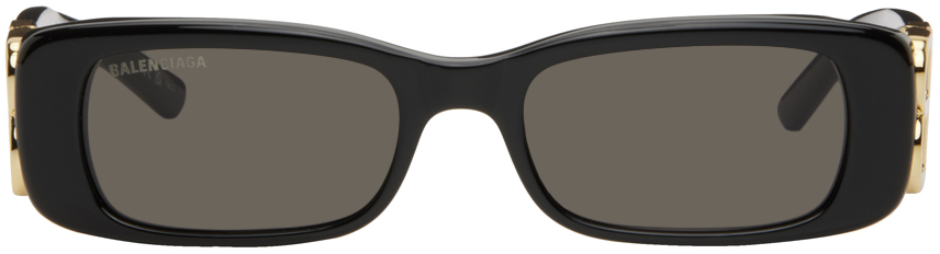 Black Dynasty Rectangle Sunglasses