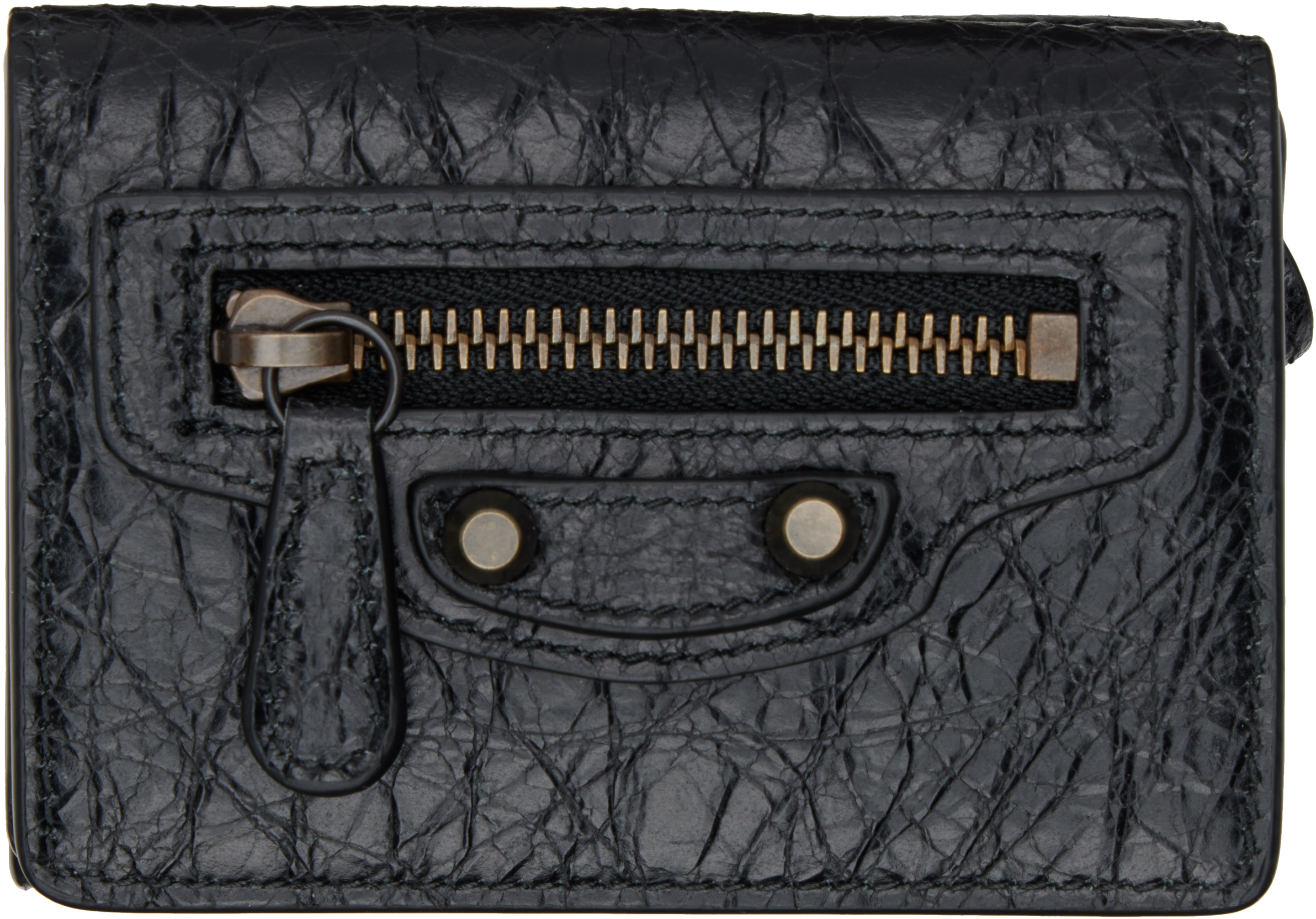 Black 'Le City' Mini Wallet