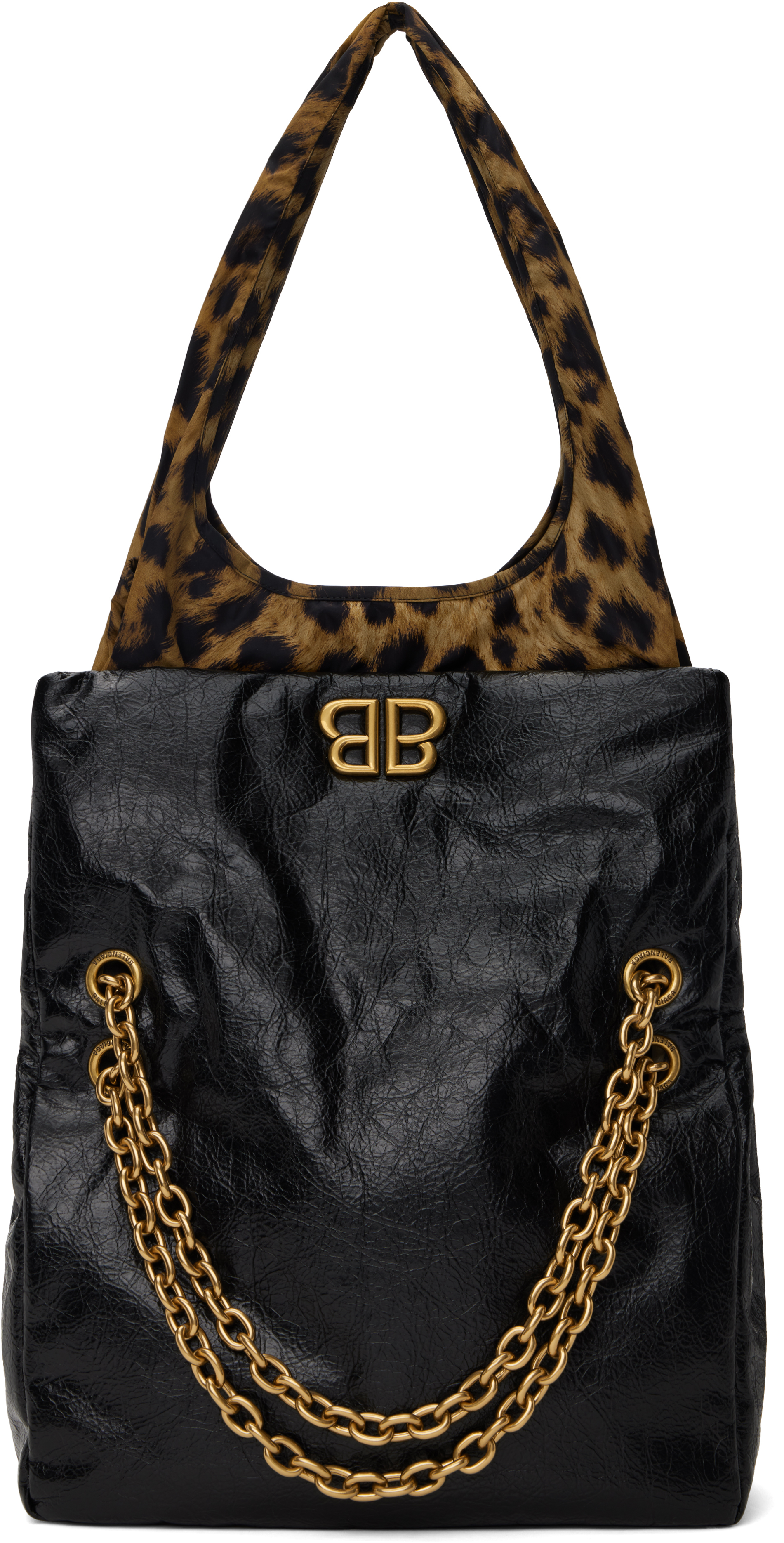 Black Monaco Small Chain Bag