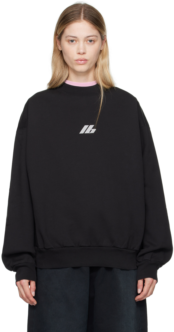 Balenciaga Black Regular Sweatshirt SSENSE Canada