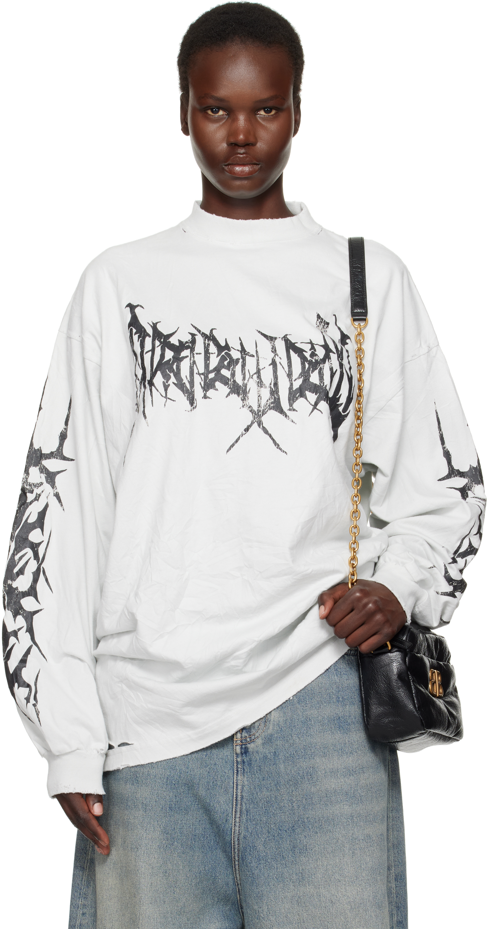 Off-White AI Metal Longsleeve T-shirt