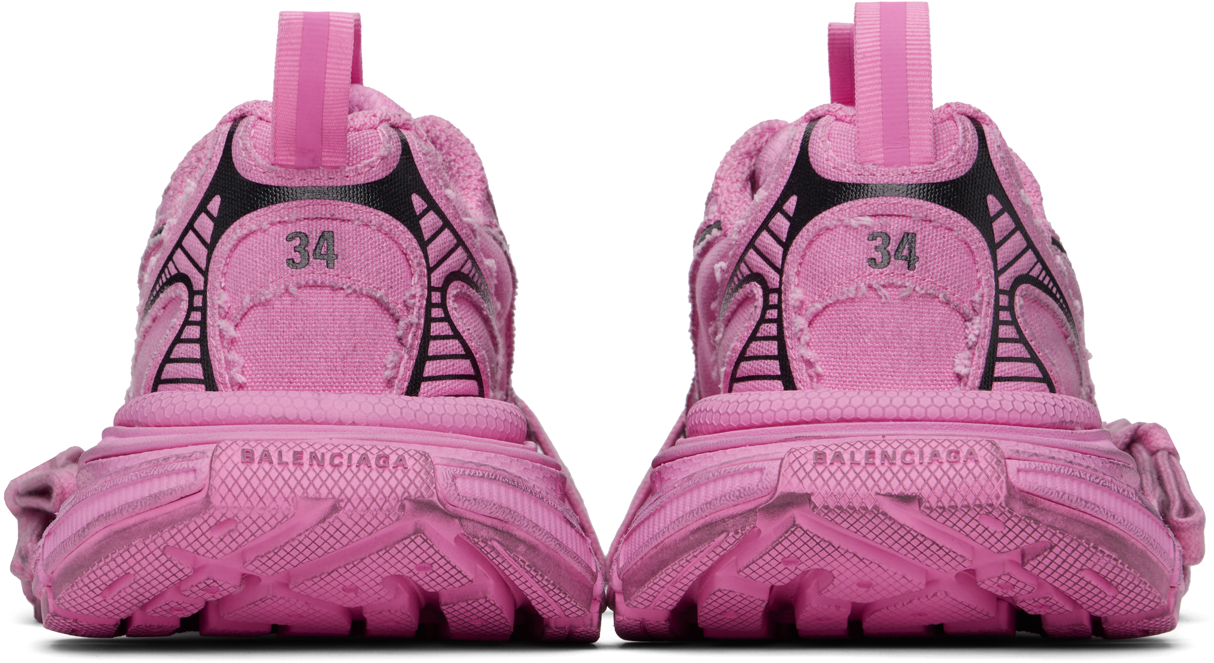 Balenciaga Low Top Sneakers In 3xl Size In 5000 Pink
