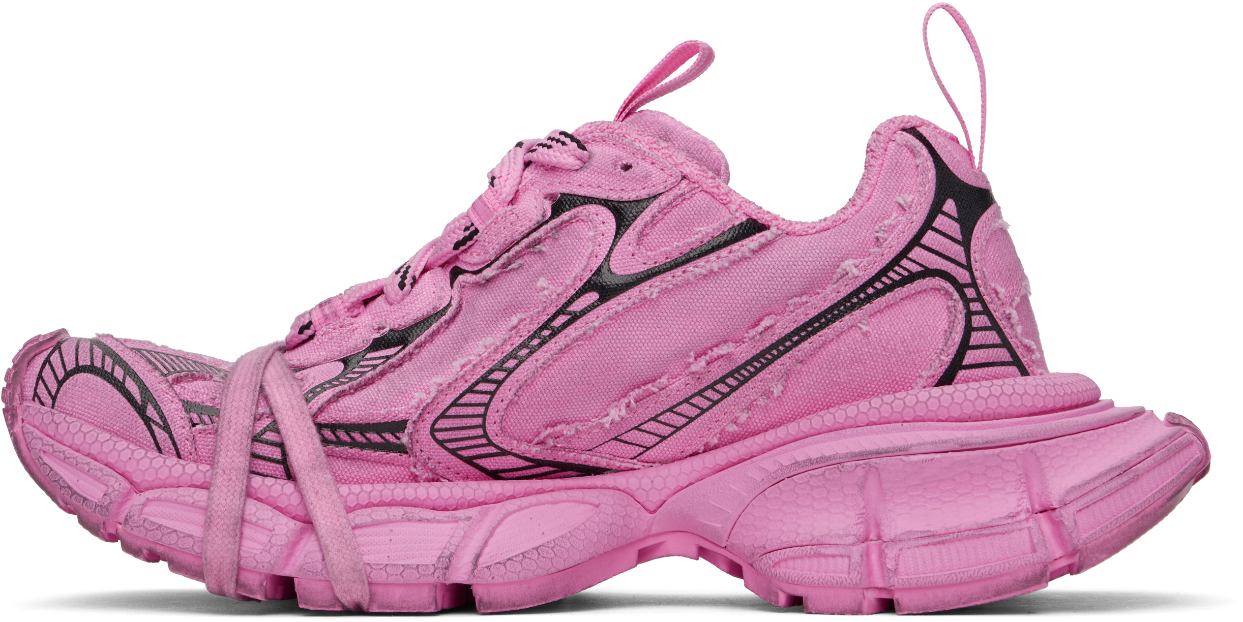 Balenciaga Low Top Sneakers In 3xl Size In 5000 Pink