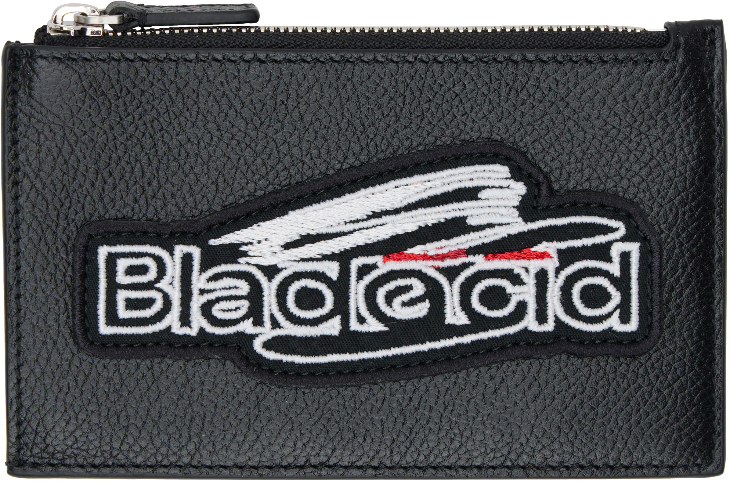 Black Cash Large Long Coin & Card Holder