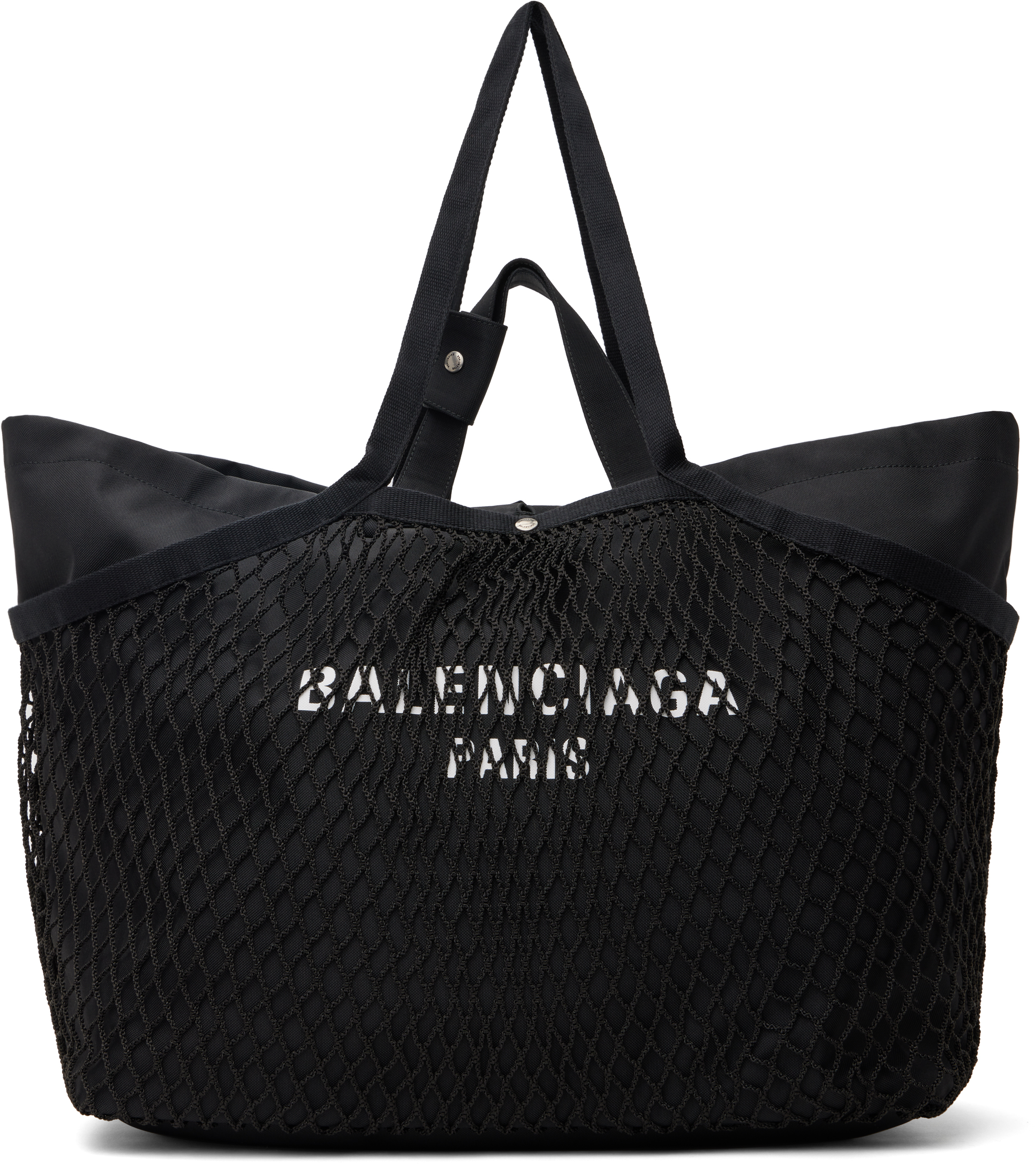 BALENCIAGA BLACK 24/7 LARGE TOTE 