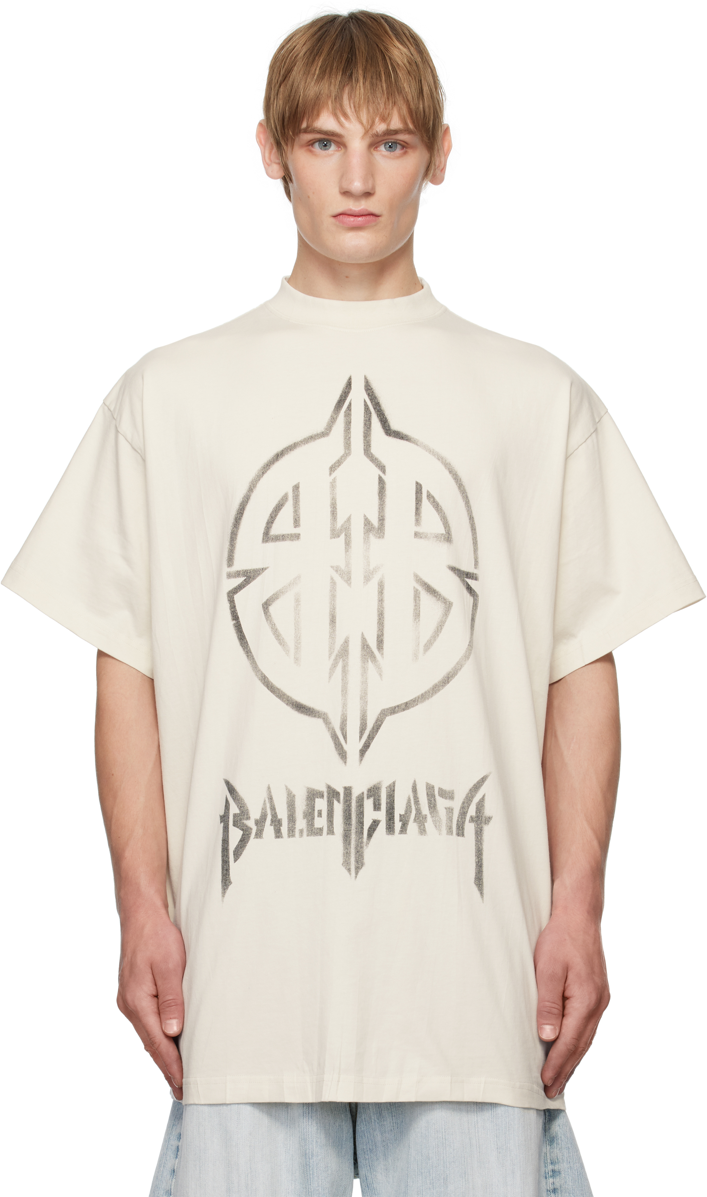 Off-White Metal BB Stencil T-shirt