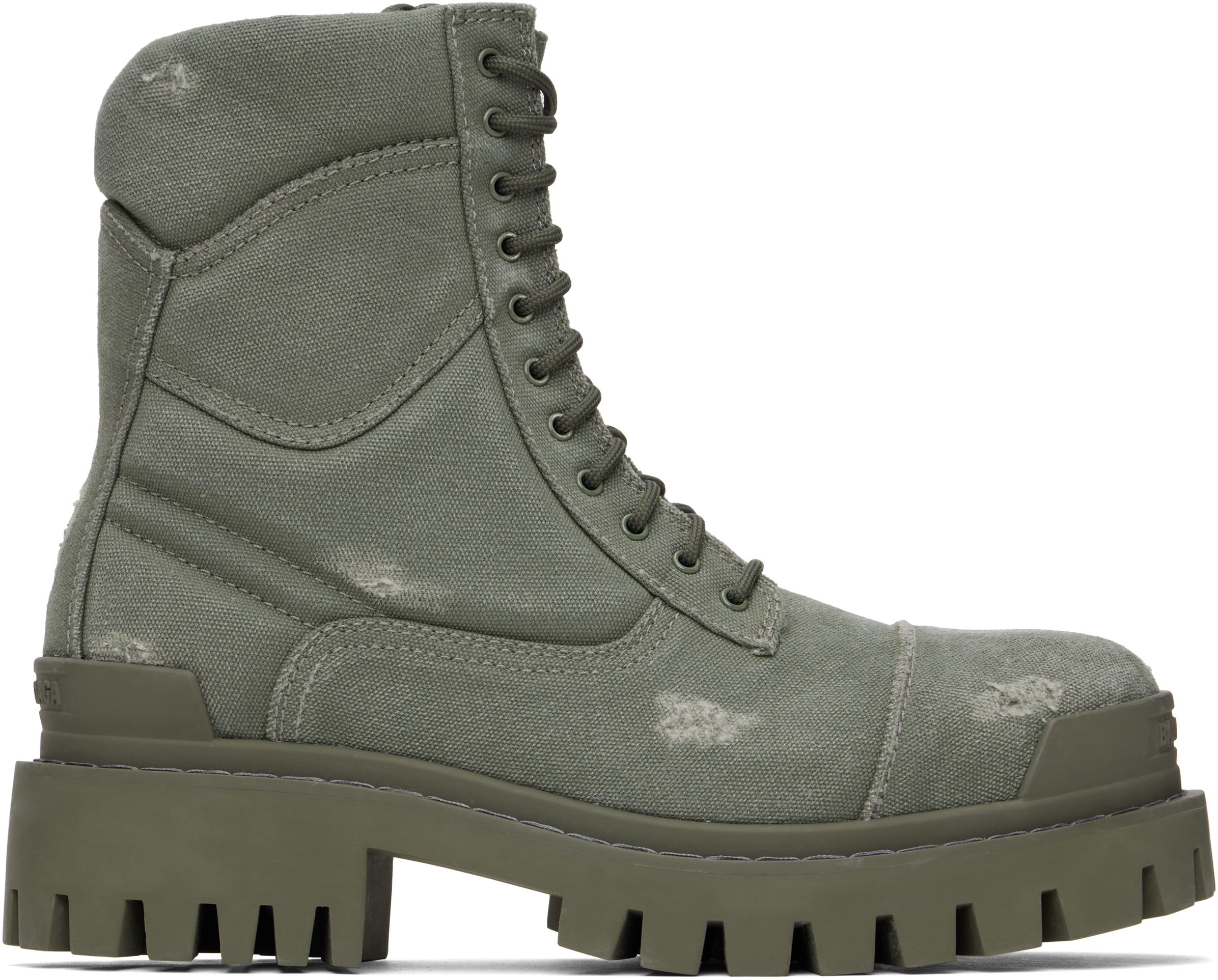 Khaki Combat Strike Boots