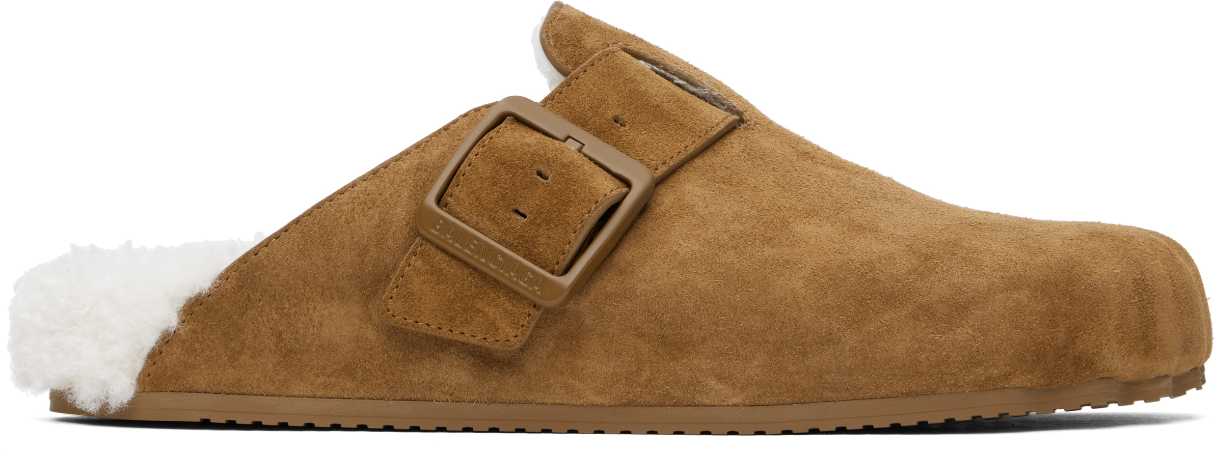 Balenciagaのブラウン Sunday ミュールがセール中