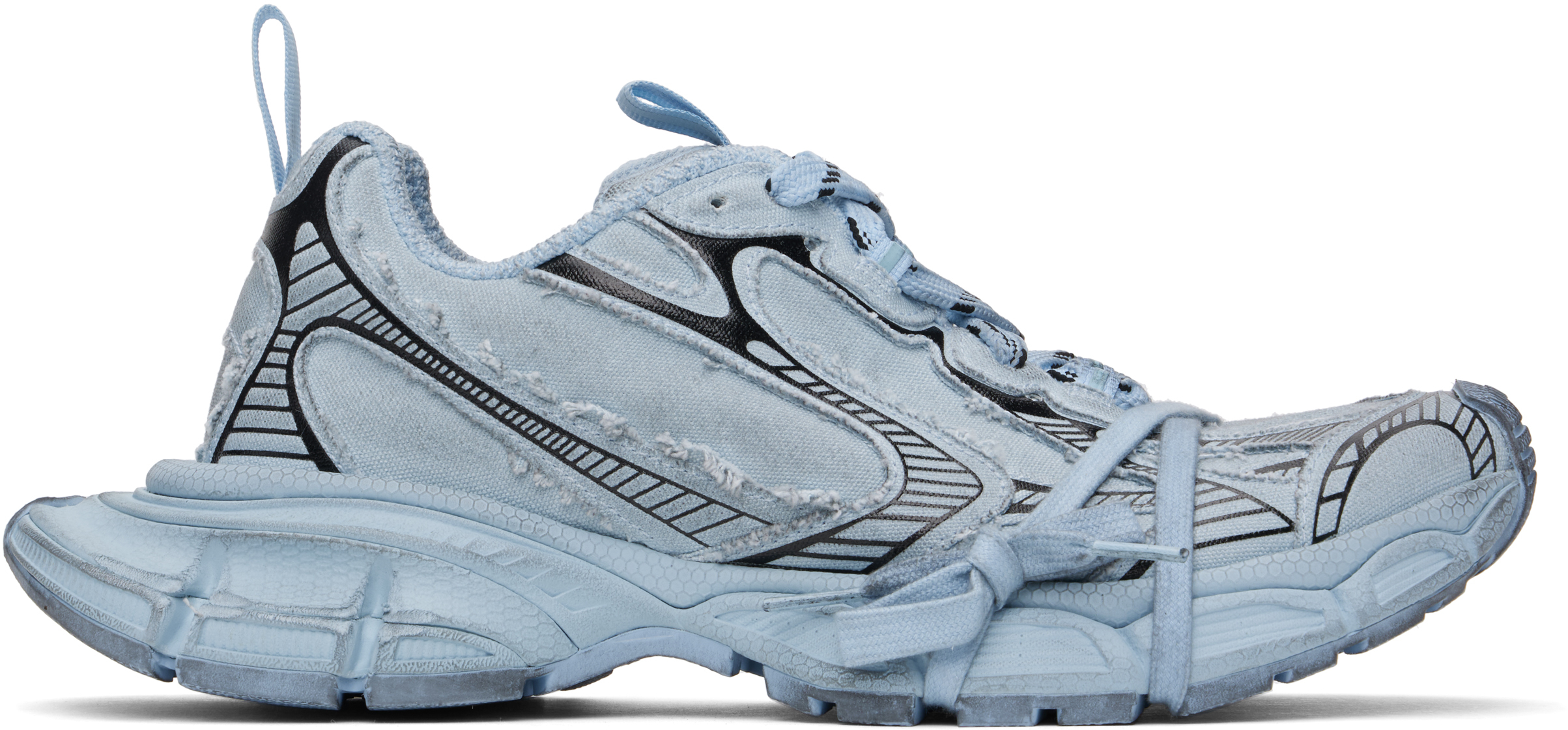 【BALENCIAGA】さわやかブルー★3XL  スニーカー Balenciaga: ブルー 3XL スニーカー | SSENSE 日本