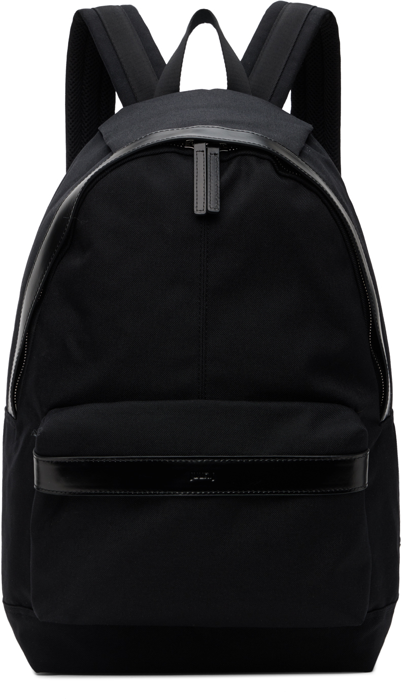 Black Nylon Backpack