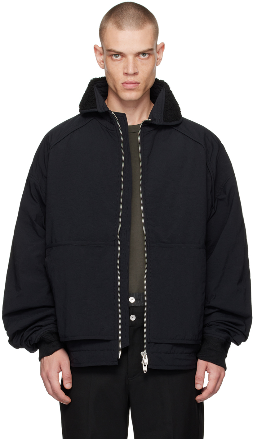 Juun. J Black Oversized Jacket