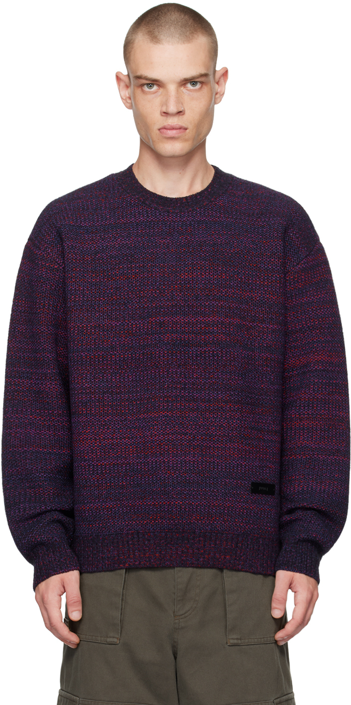 Juun. J Multicolor Crewneck Sweater