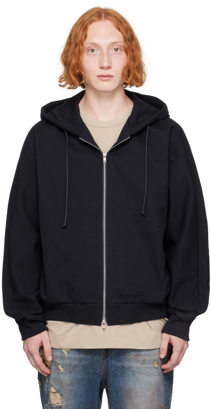 Juun. J Navy Essential Hoodie