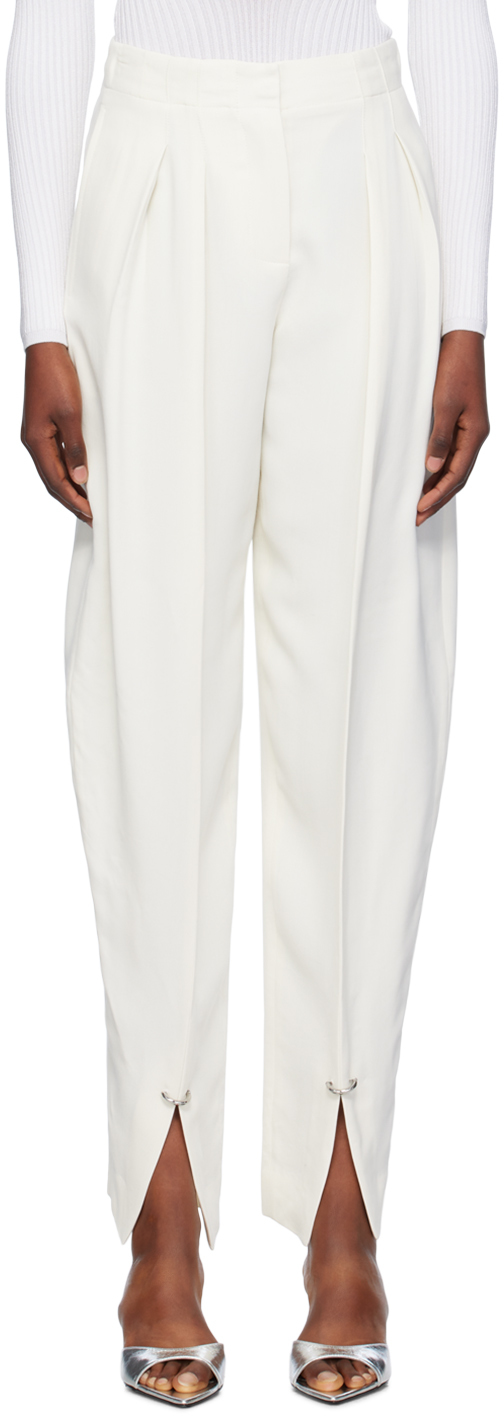 Off-White Pierced Loose Tailored Trousers