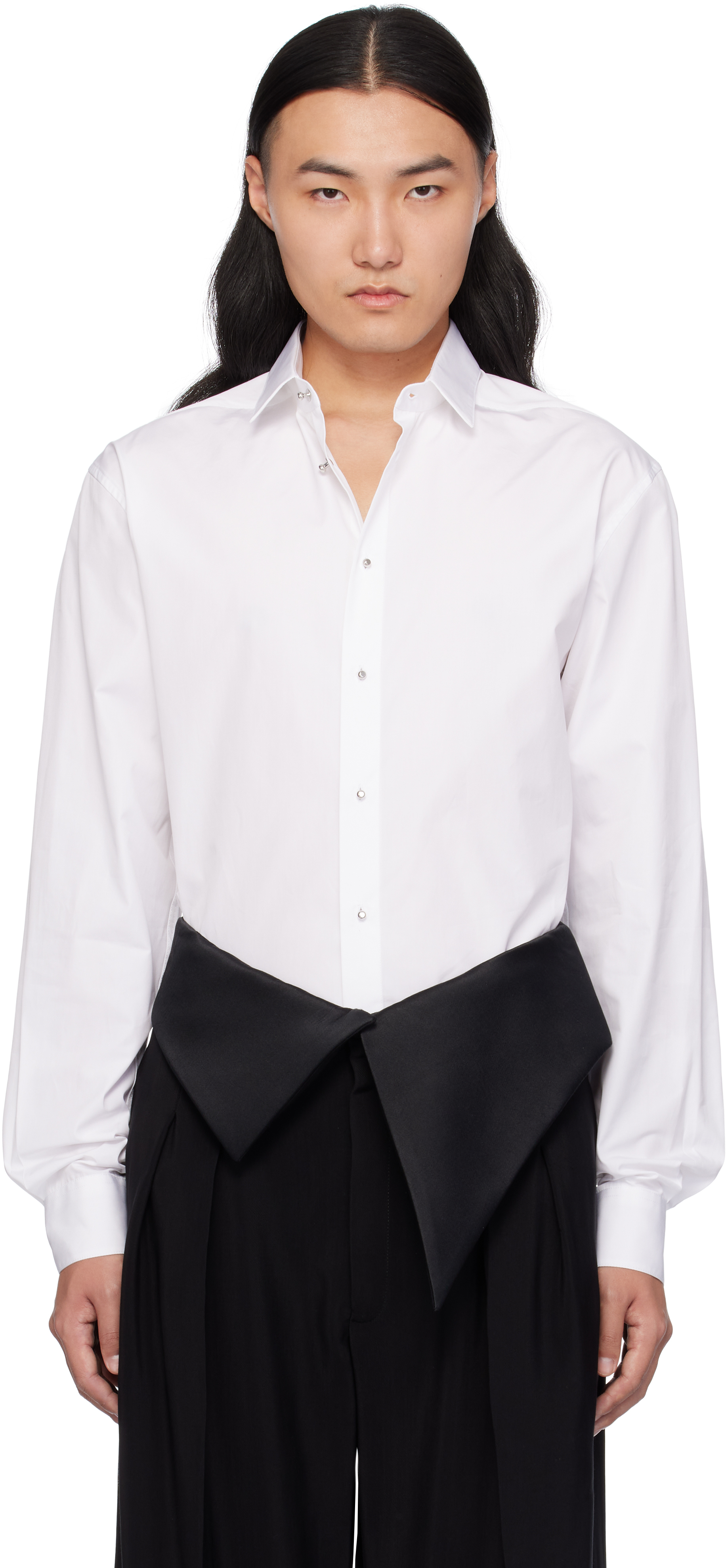 Off-White Poplin Shirt