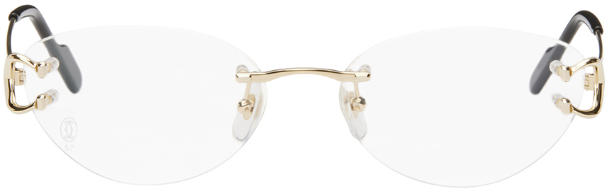 Gold 'Signature C de Cartier' Glasses