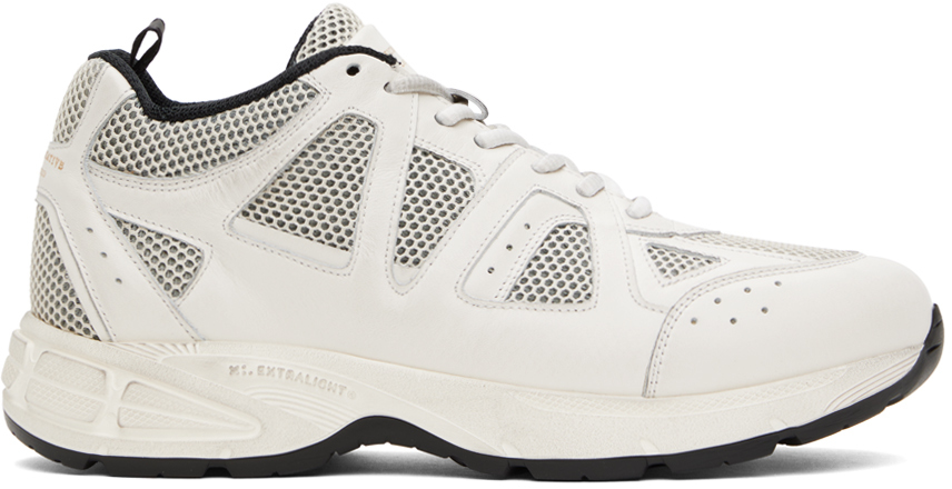 Shop Officine Creative Off-white Supurbia 001 Sneakers In Dirty Burro Off Wht