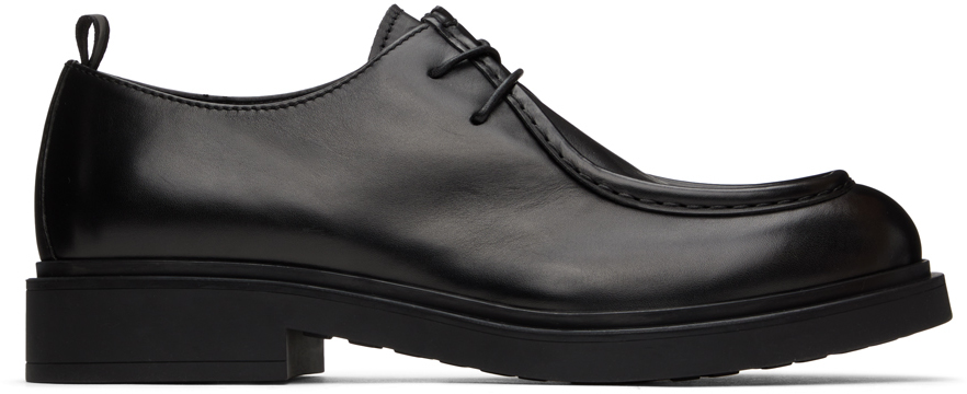 Shop Officine Creative Black Engineer 002 Derbys In Nero