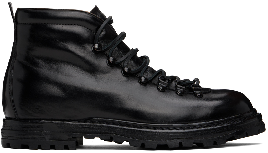 Officine Creative: Black Artik 001 Boots | SSENSE 