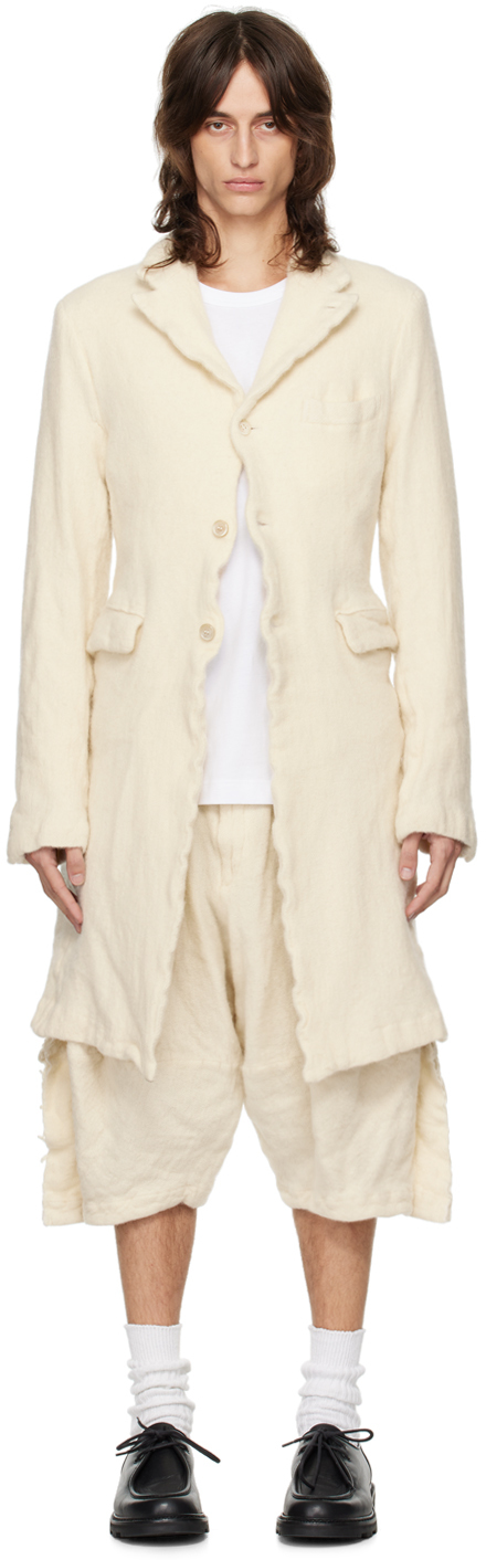 Off-White Brushed Coat