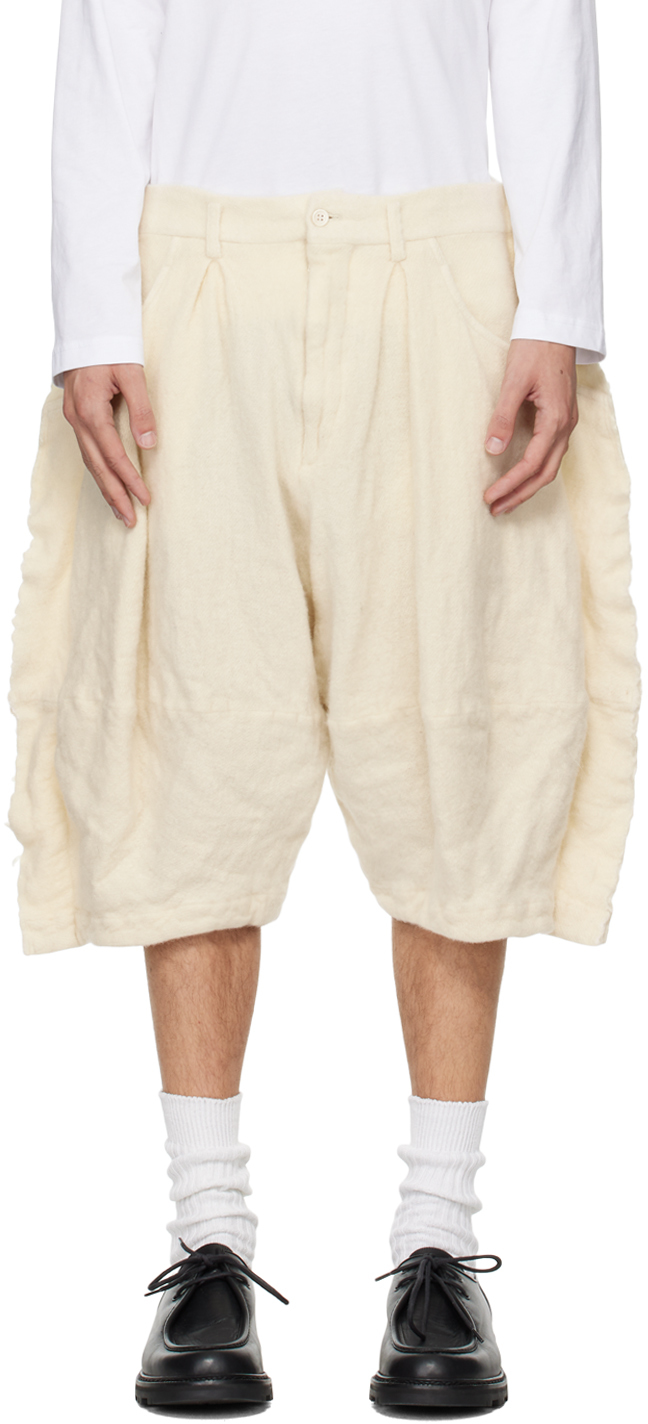 Off-White Brushed Shorts