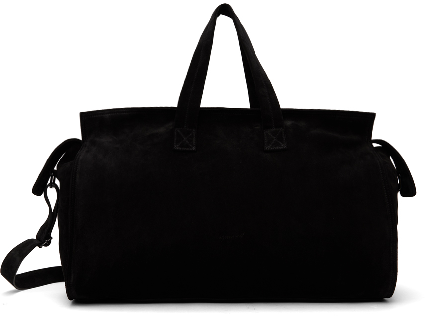 Shop Marsèll ブラック Quarantotto Weekender バッグ In 666 Black