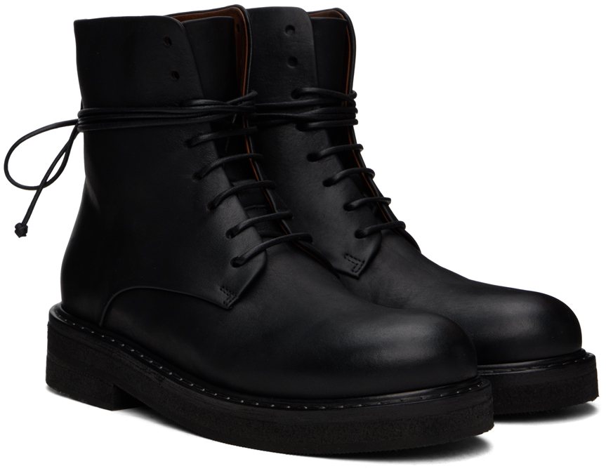 Shop Marsèll Black Parrucca Boots In 666 Black