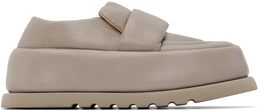 【関税込み】Marsell ベージュ Bombo ローファー Beige Bombo Loafer by Marsèll on Sale