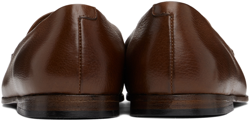 Marsèll Brown Scivolo Loafers In 454 Basalt