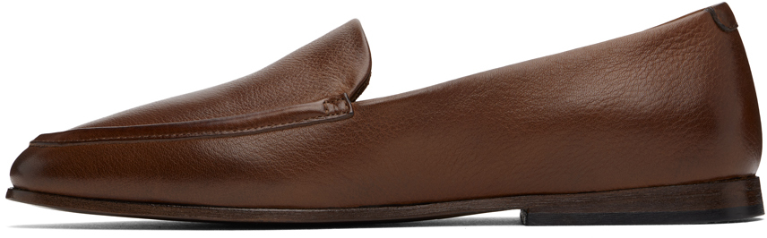 Marsèll Brown Scivolo Loafers In 454 Basalt