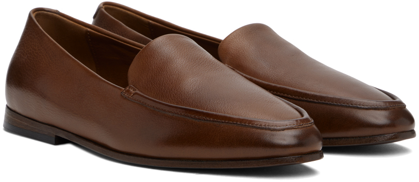 Marsèll Brown Scivolo Loafers In 454 Basalt