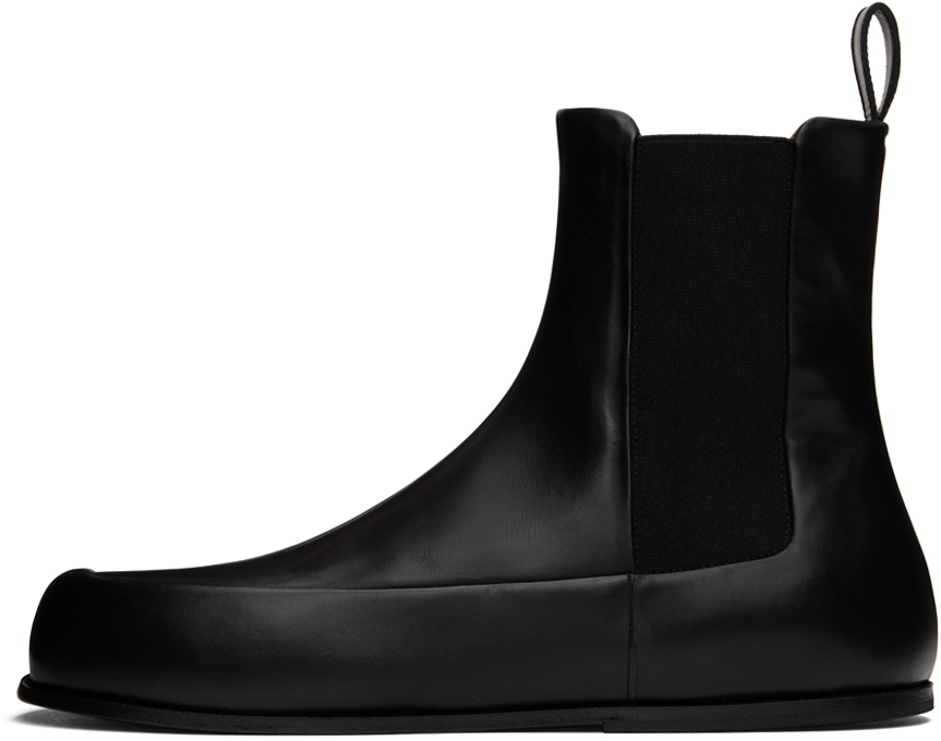 Marsèll Black Accomoda Beatle Chelsea Boots In Black