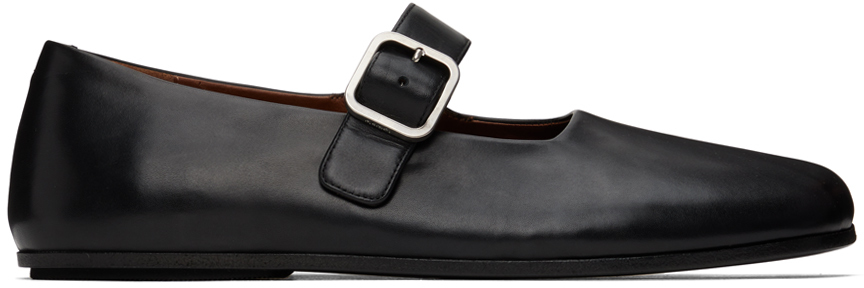 Marsèll Black Appiedi Slip On Loafers