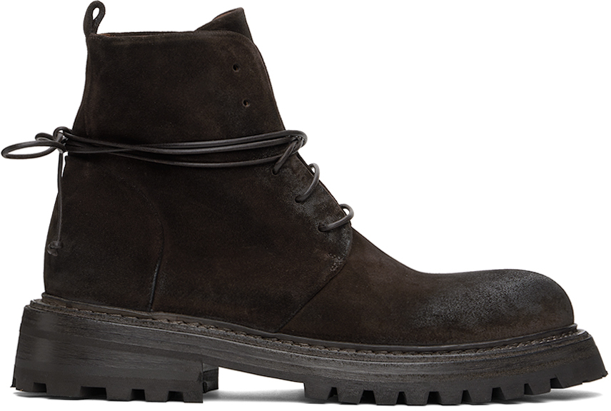 Marsèll レースアップ ブーツ | ブラック | FARFETCH JP