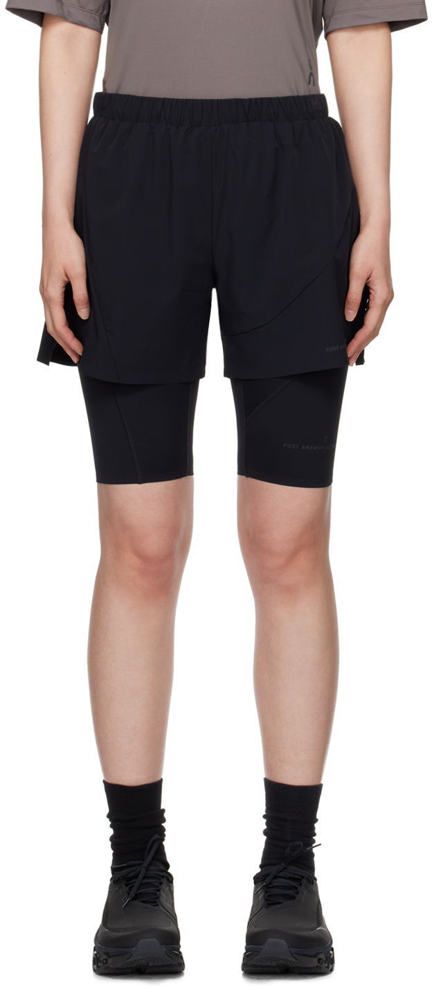 Post Archive Faction (paf) Black On Edition 7.0 Shorts