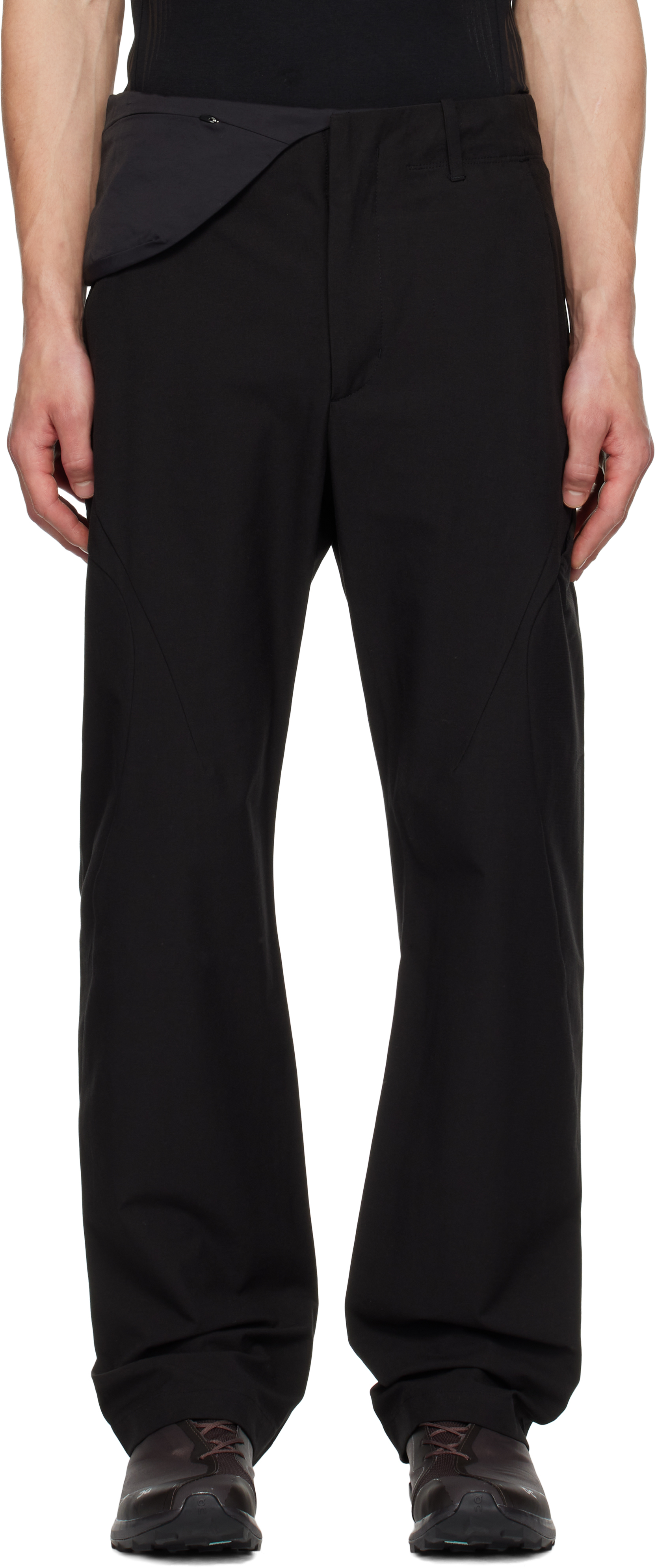 POST ARCHIVE FACTION (PAF) Black 7.0 Right Technical Trousers