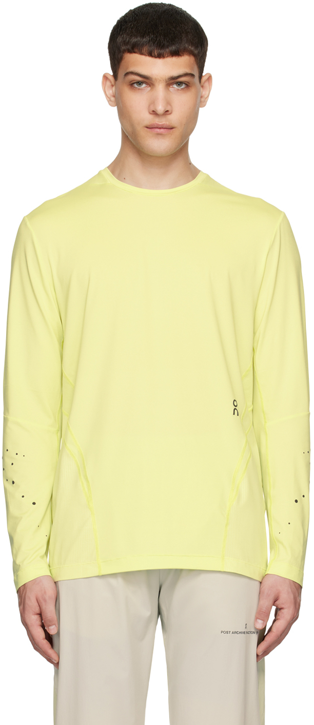 Shop Post Archive Faction (paf) Yellow On Edition 7.0 Long Sleeve T-shirt In Hay