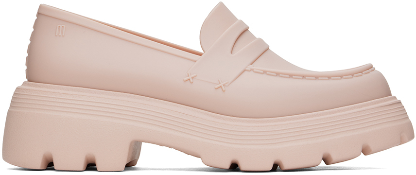 Shop Melissa Pink Royal Loafers In Ba840 Pink