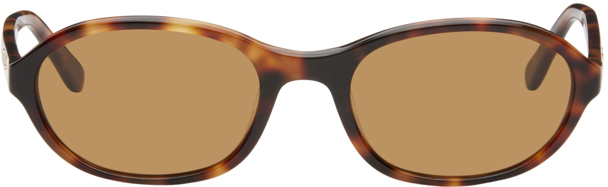 Shop Dmy By Dmy Tortoiseshell Bibi Sunglasses In Havana