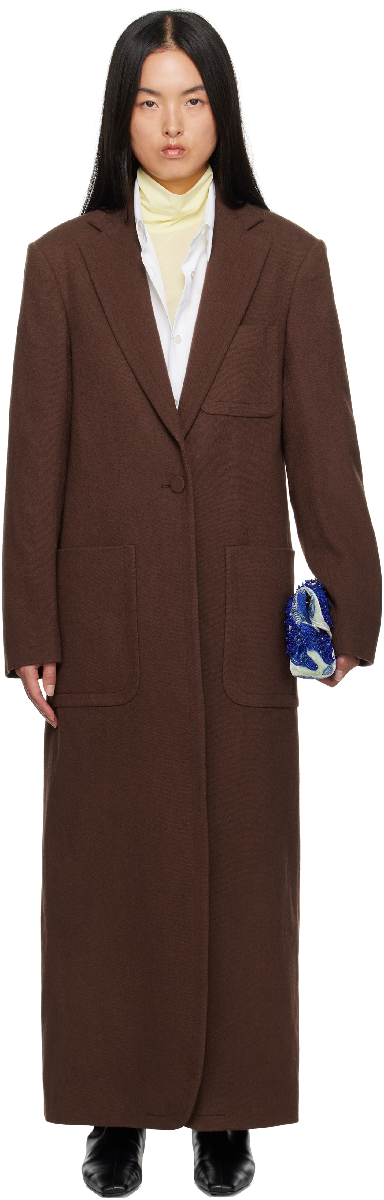 Brown Wool Coat