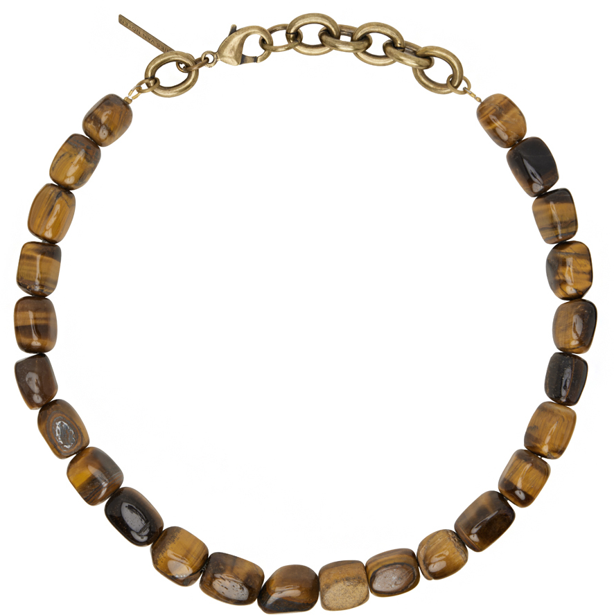 Brown Tiger-Eye Necklace