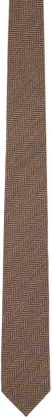 【レア】 DRIES VAN NOTEN Stripe Narrow TIE Printed narrow silk tie - Autumn-Winter Men | Dries Van Noten