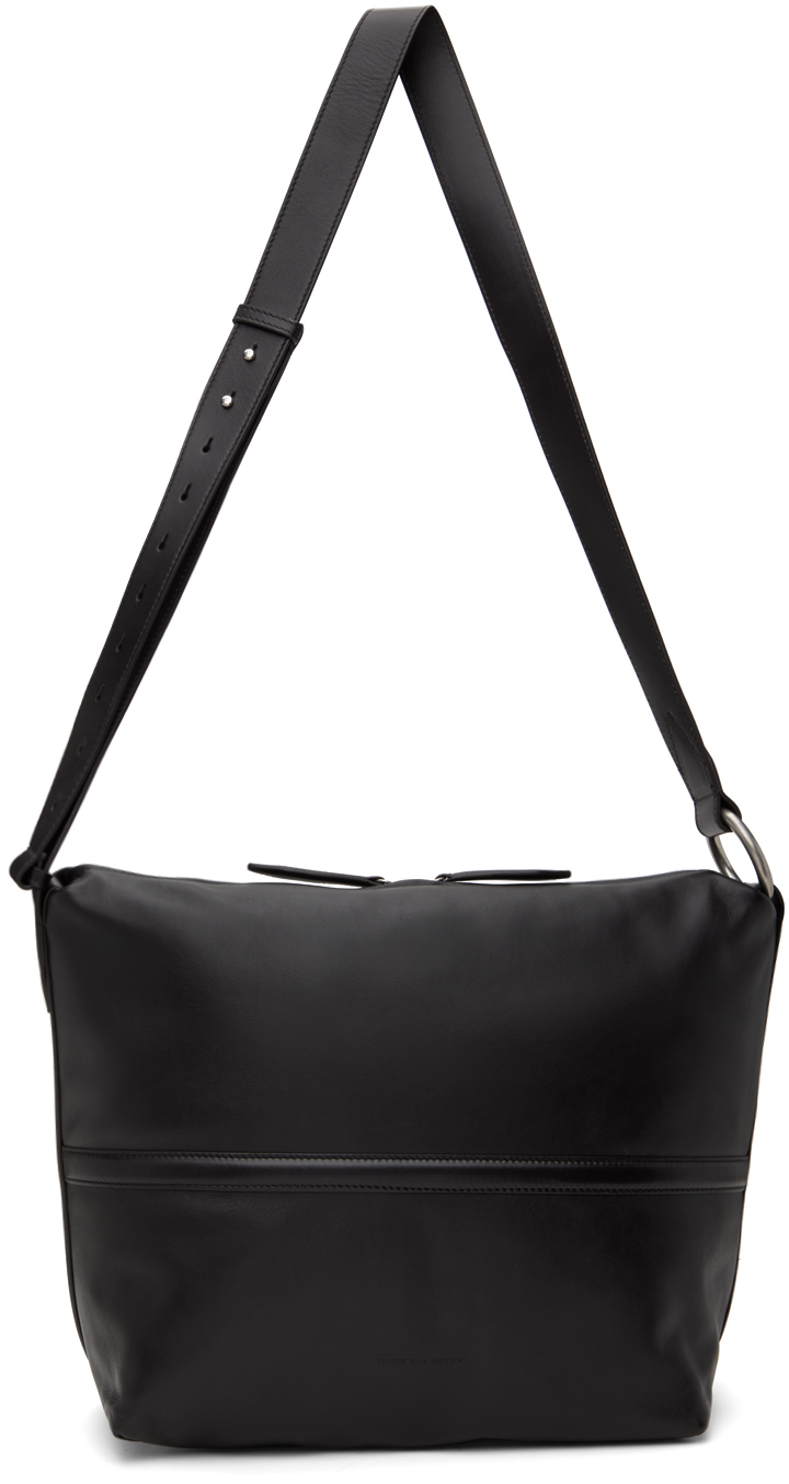 Black Holdall Crossbody Bag