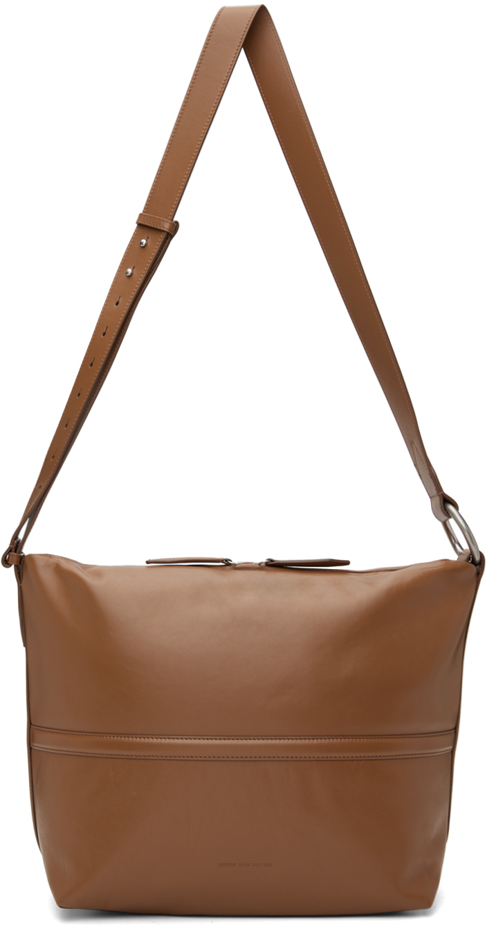 Tan Holdall Crossbody Bag