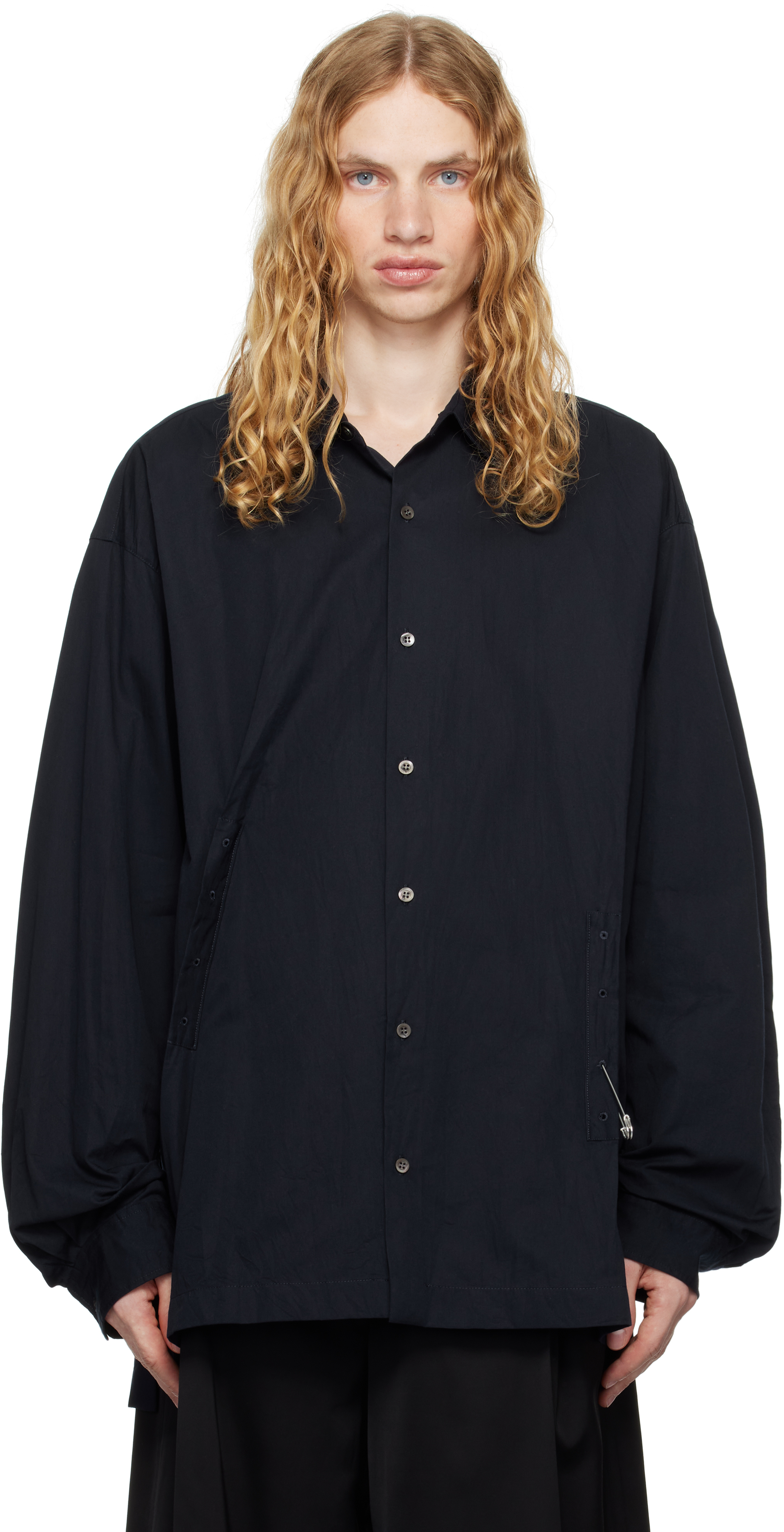 Navy Twill Shirt