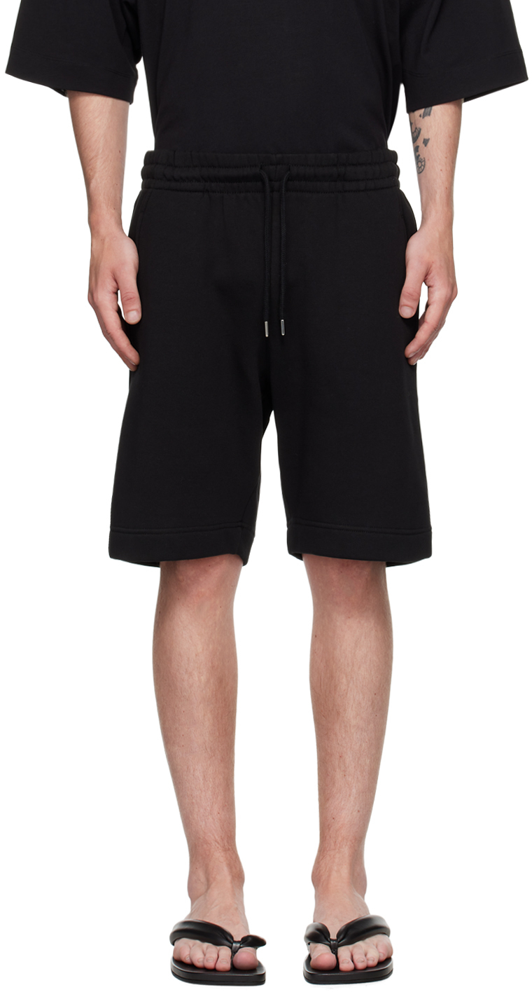 Black Drawstring Shorts