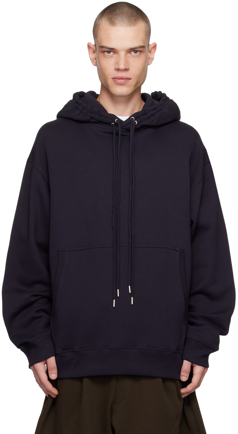 Navy Loose Fit Hoodie