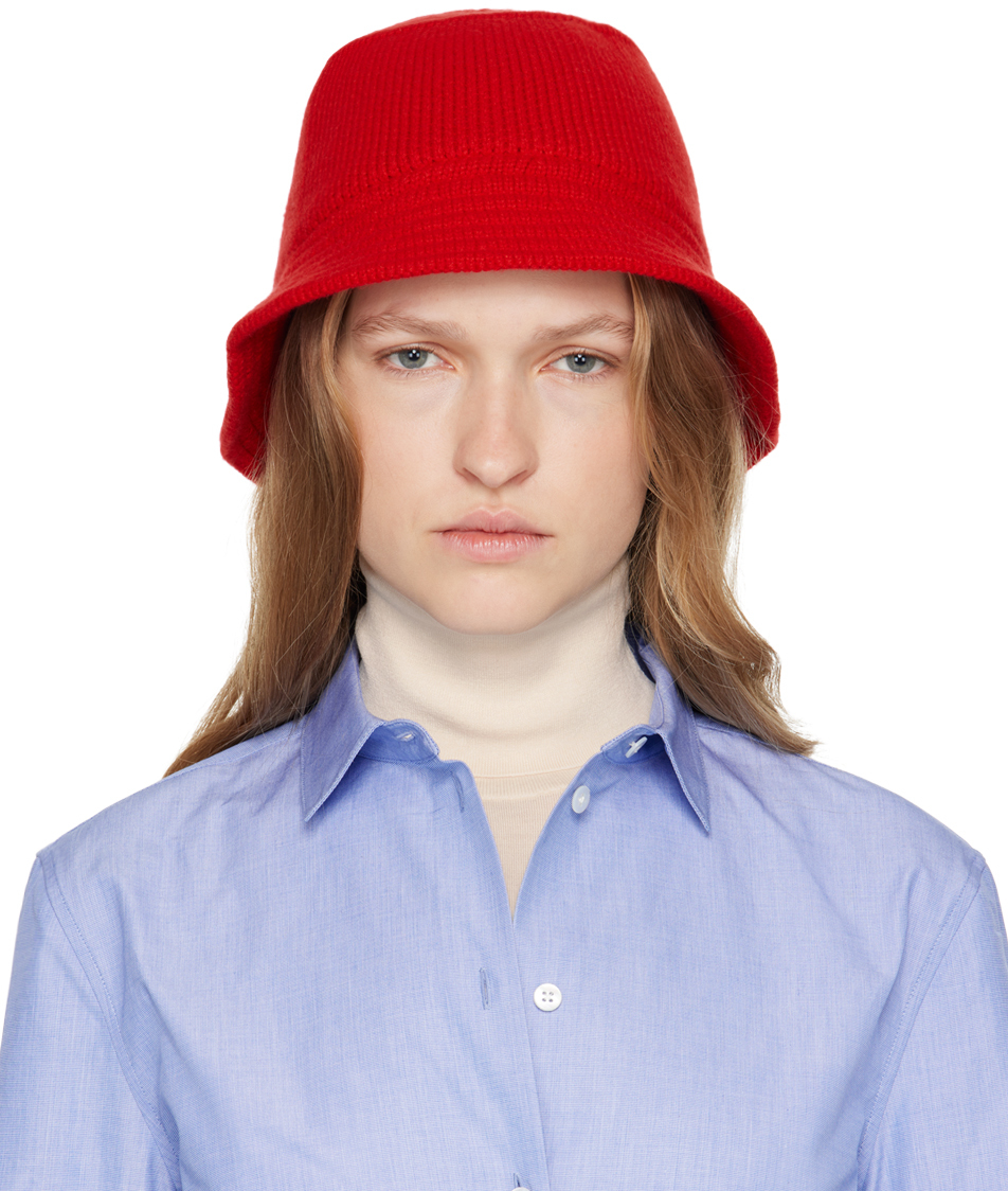 Red Burke Bucket Hat