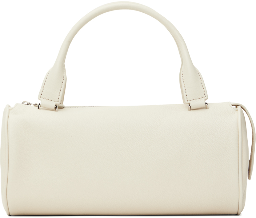 The Row Off-white Edith Bag In Ivpld Ivory Pld