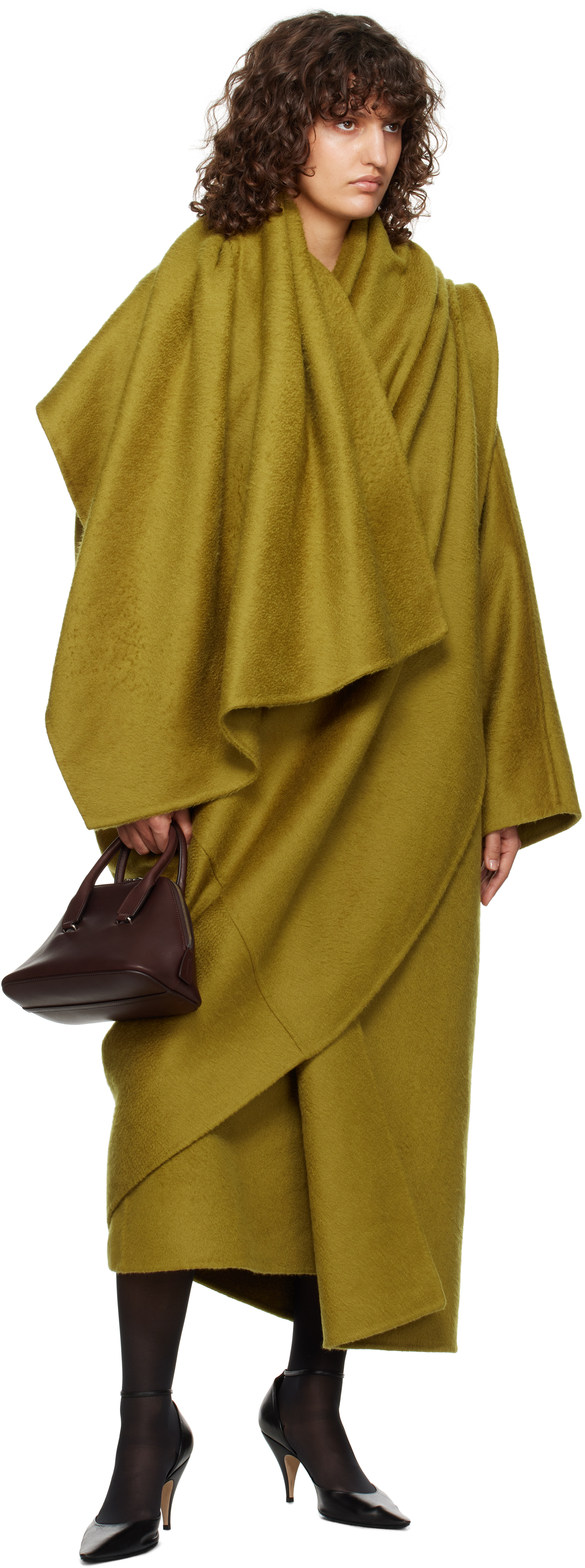 The Row Woman Brown Top Handle Bags In Dbp Dark Brown Pld